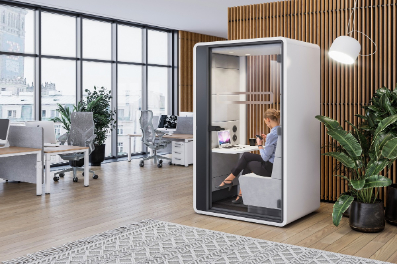 hush hybrid office pods